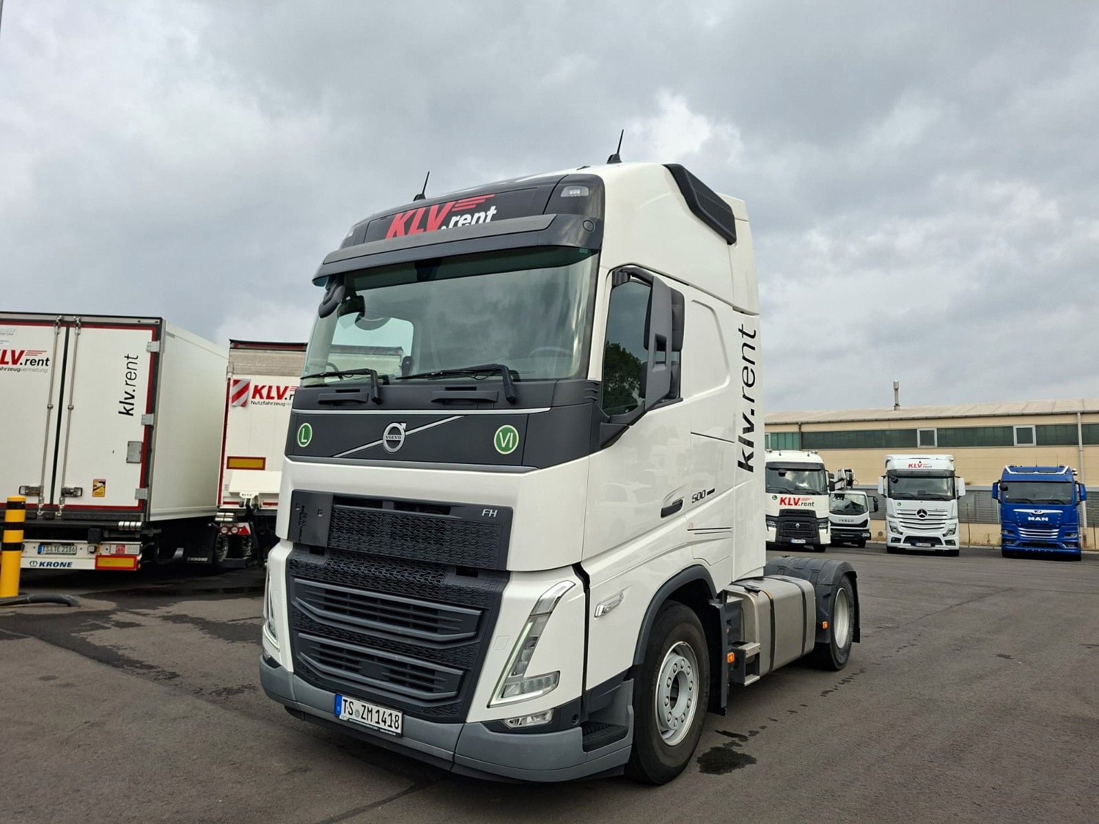 Volvo FH 500 Globe XL  ADR EX II III FL AT  Achslast