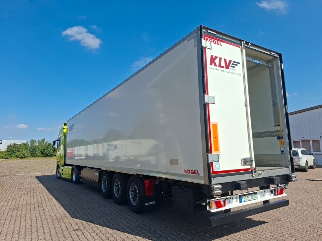 Fahrzeugabbildung Kögel SVA 24 Tiefkühler Carrier Lift Paletten Blumen
