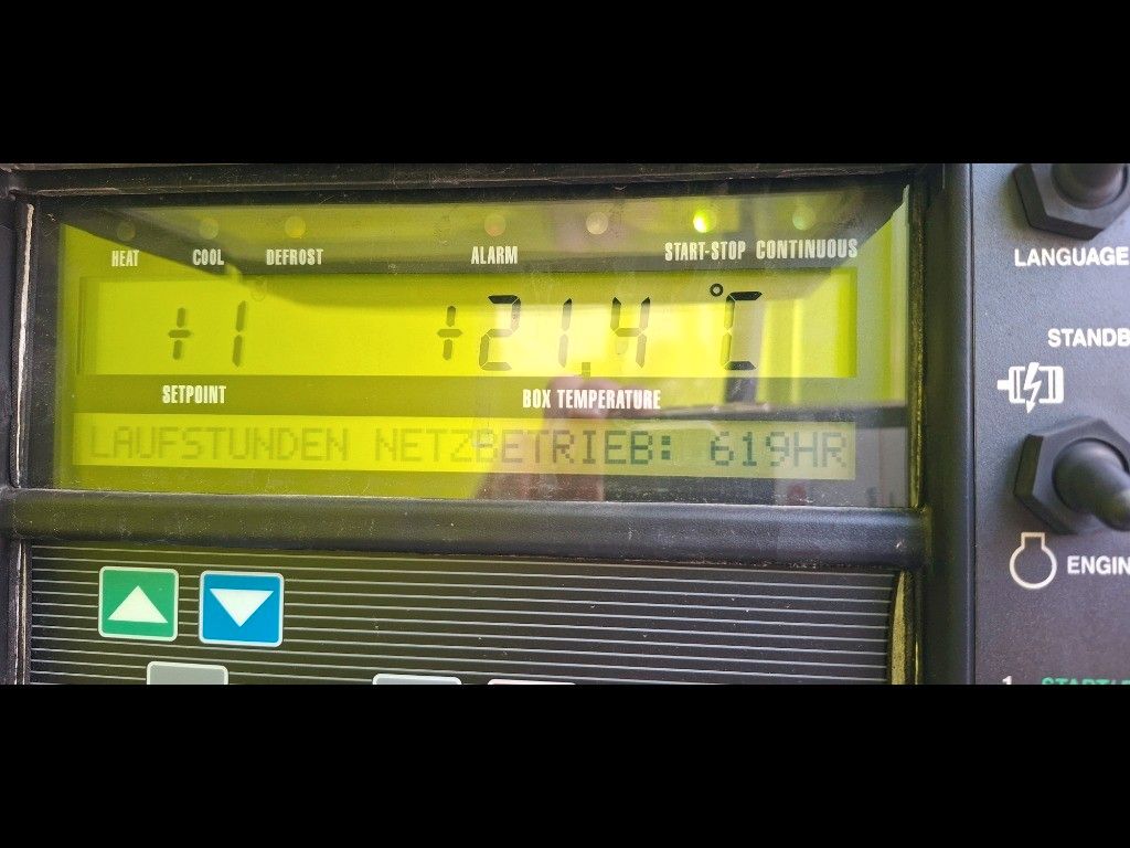 Fahrzeugabbildung Kögel SVA 24 Tiefkühler Carrier Lift Paletten Blumen