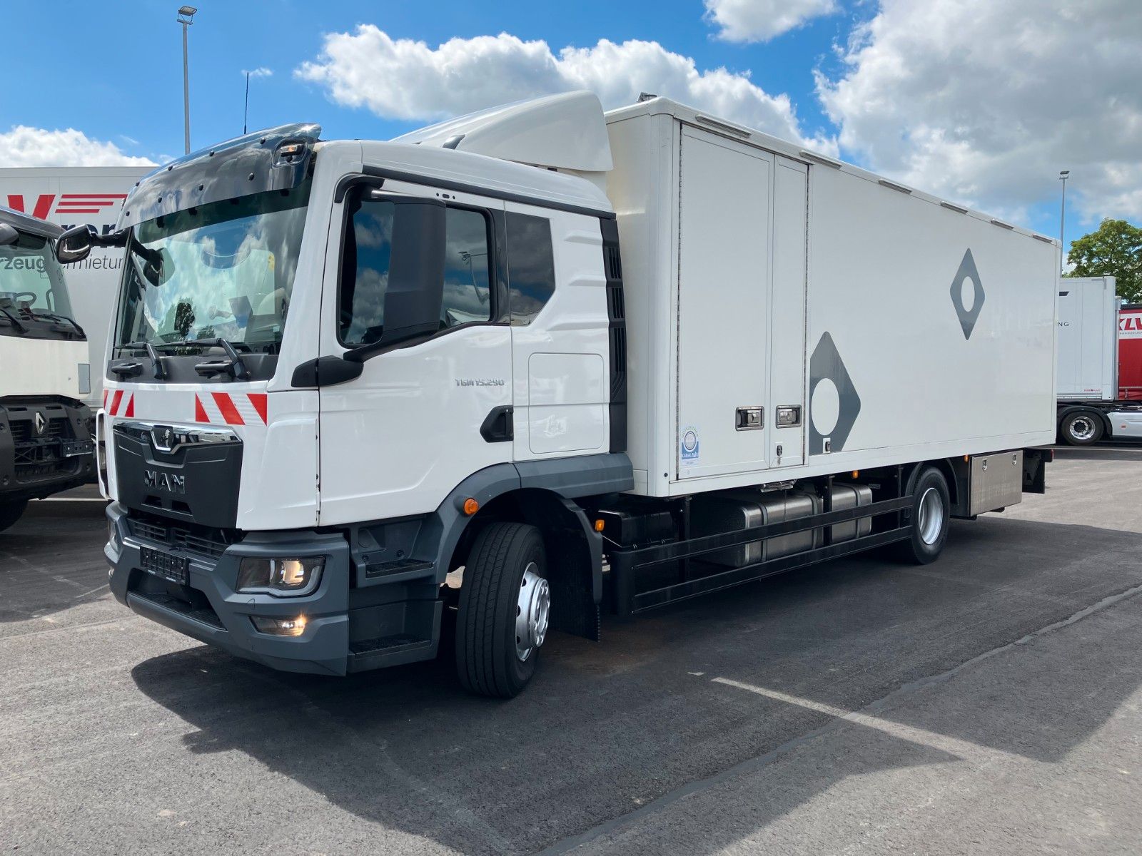 MAN TGM 15.290 BL L-Haus PROKASRO Generator 30 kVA