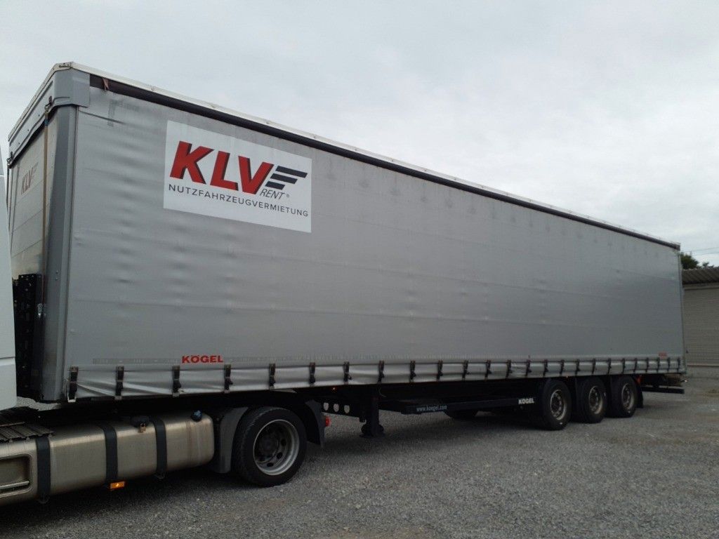Kögel S 24 MEGA Edscha Hubdach SAF Liftachse