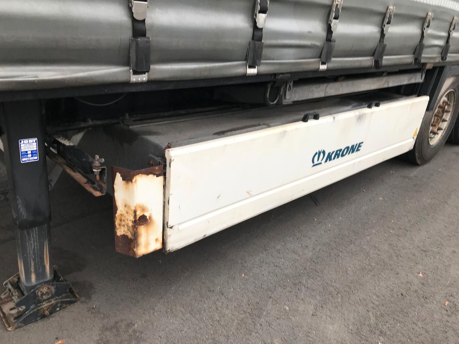 Fahrzeugabbildung Krone SDR 27  verbreiterbar Schwedenrungen Liftachse