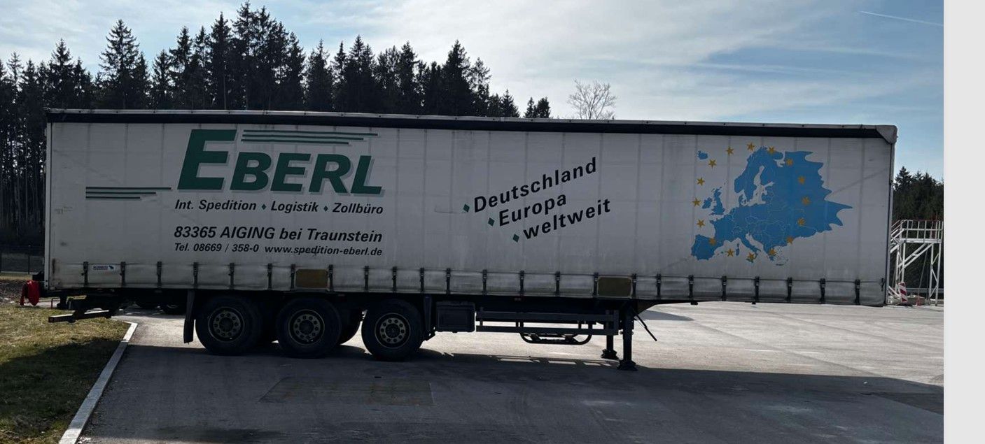 Fahrzeugabbildung Schmitz Cargobull Edscha  Alulatten Code XL Daimler 9.5 Lift