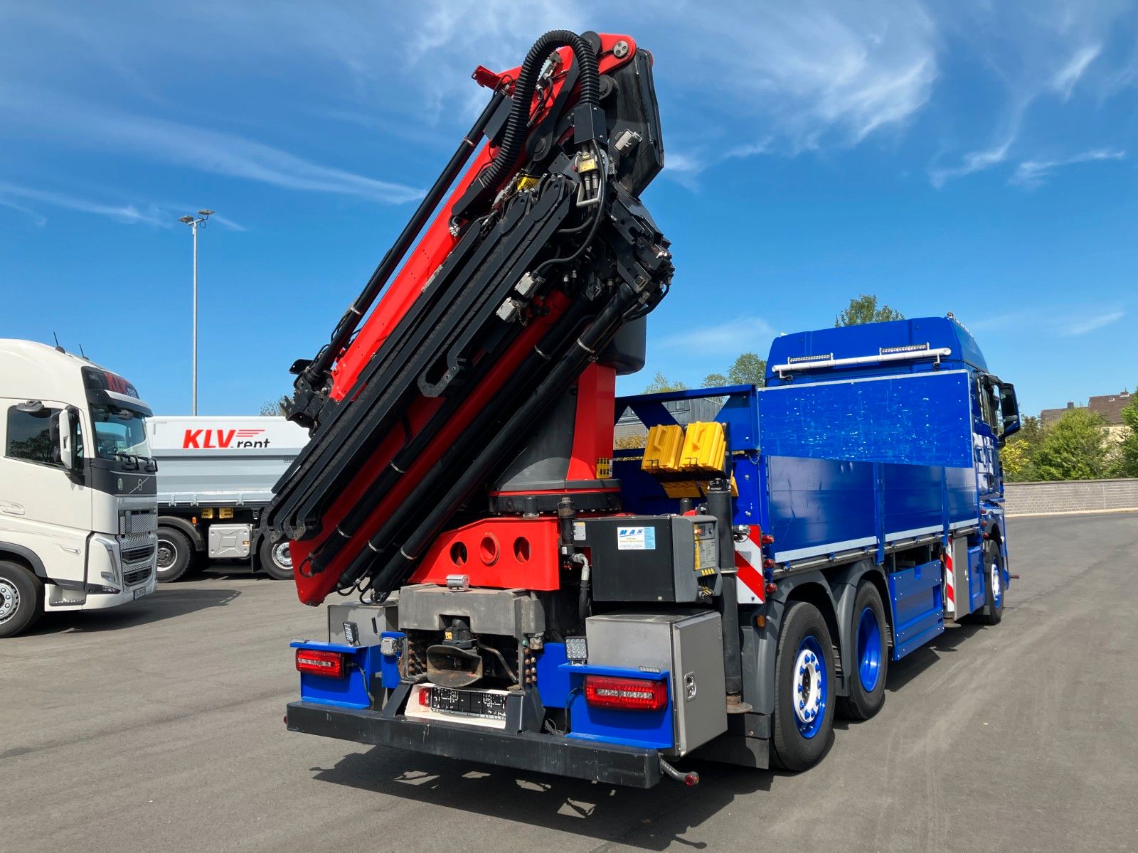 Fahrzeugabbildung MAN TGX 26.510 6x2 Kran PK 37.002 TEC 7 JiB