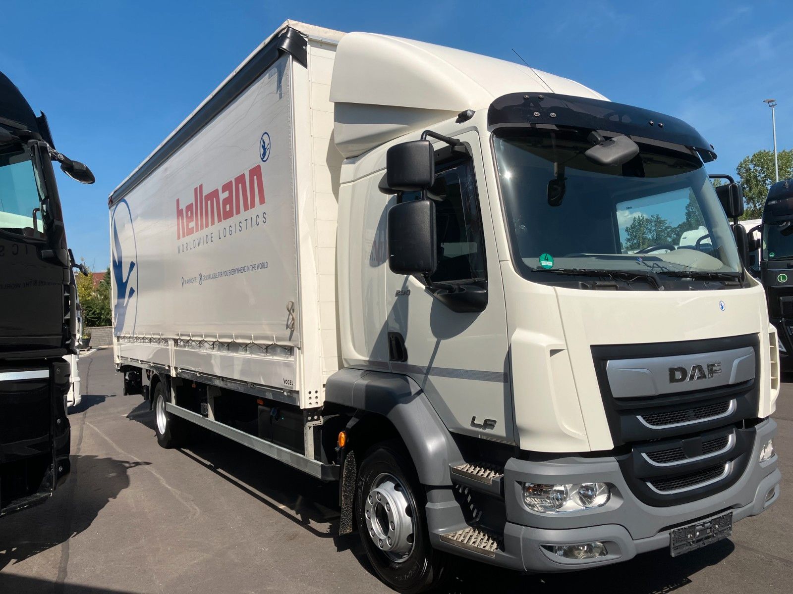 Fahrzeugabbildung DAF LF 16.290 Fernhaus Schiebeplane LBW AHK Edscha
