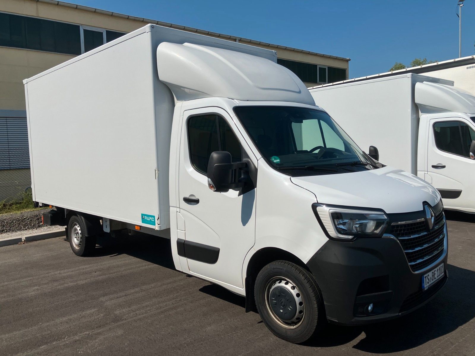 Renault Master 3,5 to 165 Koffer LBW Rückfahrkamera