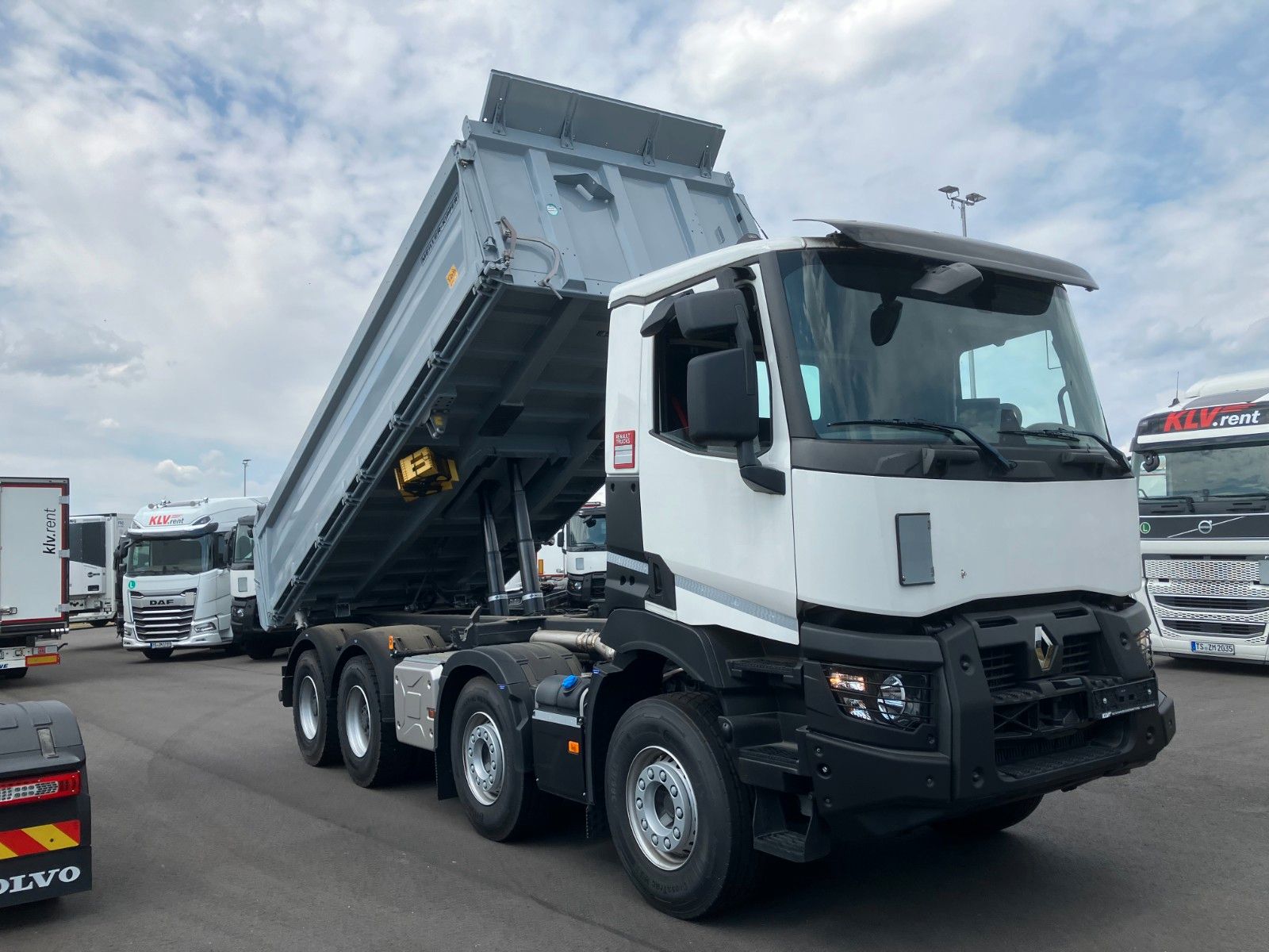 Renault C 480 8x4 Kipper Meiller Bordmatik