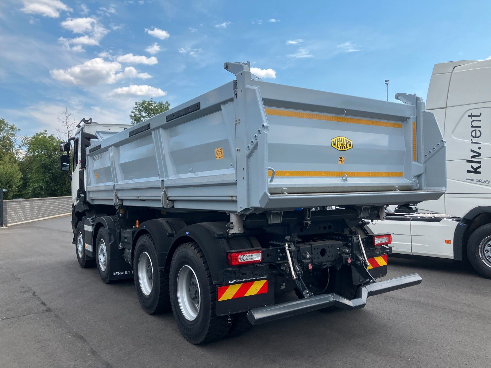 Fahrzeugabbildung Renault C 480 8x4 Kipper Meiller Bordmatik