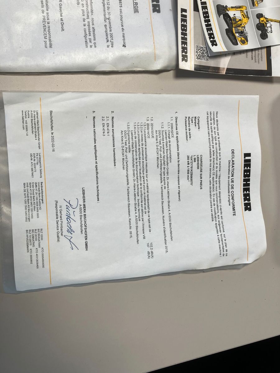 Fahrzeugabbildung Liebherr L586 XPower