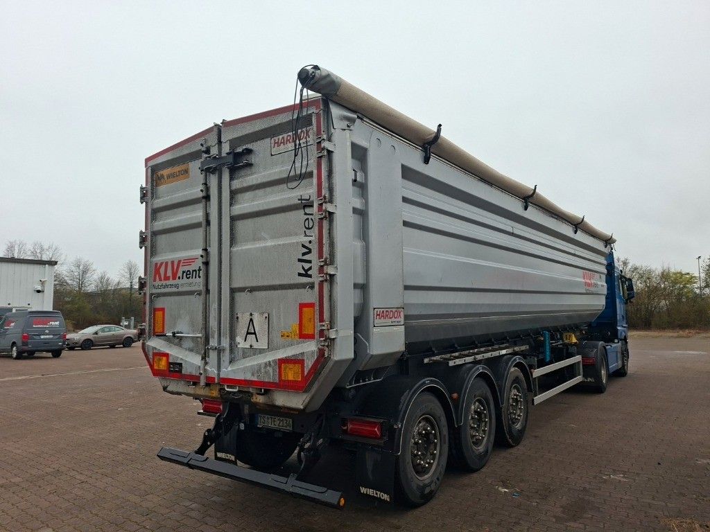 Wielton 55m3 Hardox-Stahlmulde Scrap Schrott SAF